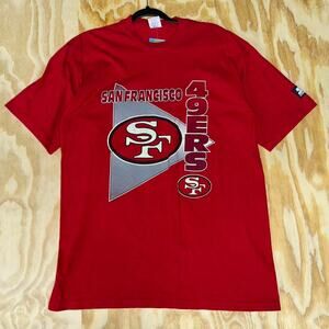 Large- Vintage y2k SF 49ers niners 90s san francisco t-shirt